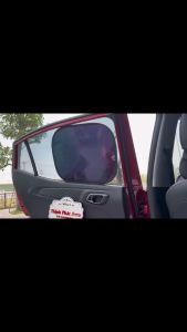 Bộ Tấm che nắng gấp gọn ô tô chất liệu cao su non - Tự hút không - tấm film cách nhiệt tiện lợi siêu gọn