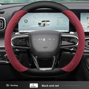 JIBEIDUN | Universal Steering Wheel Cover for Chery Tiggo 8/9 Chery 8pro/plus/7plus Arrizo 8/5GT Fengyun T9/A8
