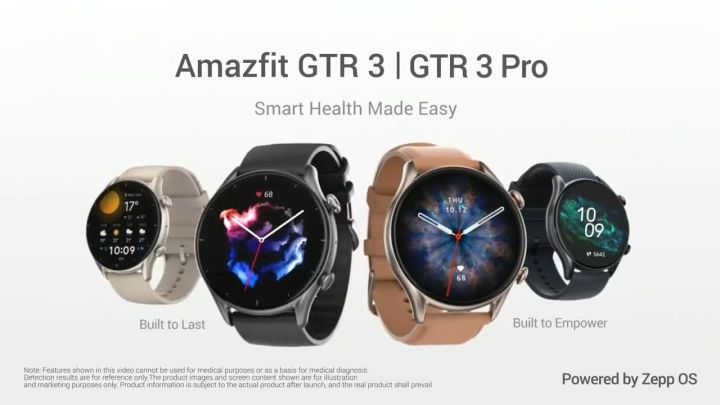 Amazfit GTR 46mm Smartwatch AMOLED Screen GPS Jam Tangan - Main Image