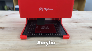 【ใช้งานง่ายใน 5 นาที】AlgoLaser Pixi 96w เครื่องแกะสลักเลเซอร์ DIY ความแม่นยำ 0.01mm ตัดไม้ได้ 10mm แกะสลักโลหะ+กระจก จัดส่งด่วน สำหรับงานไม้ ดินสอ ที่เปิดขวด ของขวัญสั่งทำพิเศษ กล่อง ที่รองแก้ว หวี และพวงกุญแจ  Laser Engraver Laser Printer Portable