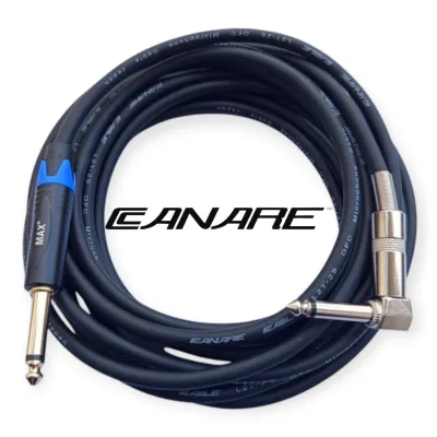 KABEL JEK JACK GITAR KEYBOARD JEK 6.5mm TO JEK 6.5mm KABEL CANARE 10 METER