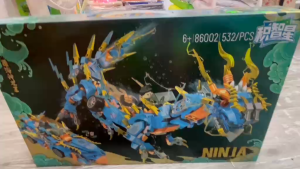 Bộ Lắp Ráp Rồng Cơ Giới Biến Hình – Ninja Mecha Dragon 2 Trong 1 (532 Mảnh Ghép) | Đồ Chơi Trí Tuệ Cho Bé Trai