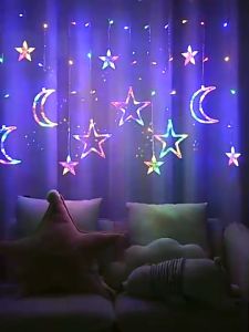 ไฟประดับ Christmas Lights LED Light ไฟตกแต่ง ไฟปีใหม่ ไฟตกแต่งห้อง ไฟดาว ไฟกระพริบ ไฟยาว3.5 เมตร 8 จังหวะ สำหรับผู้ที่มีความสนใจในการเปลี่ยนแปลงแอพตกแต่งห้อง