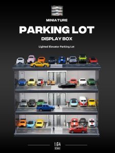 Model Car Display Parking Box 1:64