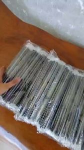 (5000pcs) (6mm THIN JUICE Straw) Individually Wrapped (NOT FOR SAGO PEARL) Length 21cm/23cm Color Black/Clear 1 BOX - Disposable Plastic Straw