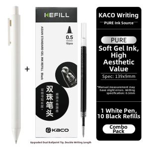 Quick-Dry Black Neutral Pen Pack of 10