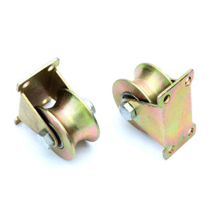 Masely 1.2 Inch U/V Groove Wheel Stainless Steel Sliding Door Roller for Inverted Track Rolling Gate Wire