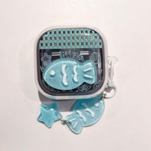 Cute Clear Silicone Headphone Case with 3D Pendants for Samsung Galaxy Buds 4/4pro Wireless Bluetooth Shockproof Earphone Cover