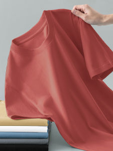 WANTELU | 100 Cotton Men Short Sleeve Loose T-shirt