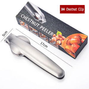 Chestnut Cracker Portable Chestnut Opener Clip Peeler Multifunctional Walnut Pecan Nut Cracker Ergonomic Kitchen Tool