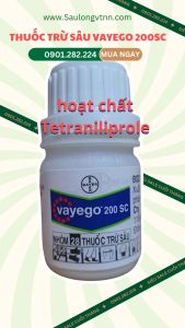 Vayego 200SC Thuốc trừ sâu hoạt chất Tetraniliprole