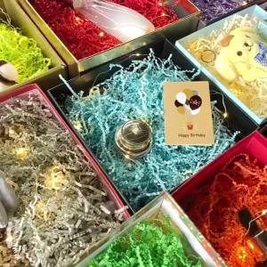 50/100g Multicolored Shredded Crinkle Paper DIY Gift Box Filling Wedding Birthday Party Gift Wrapping Filling Shredded Paper