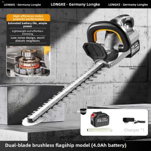 LONGKE | Powerful Portable Green Hedge Trimmer