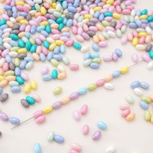 10g/bag Super Premium Glass Solid Color Cream Baked Paint Seed Beads For DIY Bracelet Necklace Earring Keychain Craft Jewelry Making Accessories