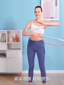 ฮูล่าฮูปลดพุง 2-3-5 kg ถอดออกได้ เพิ่มน้ำหนักได้ ผู้ใหญ่ เด็ก  ออกําลังกาย ฮูลาฮุป hula hoop