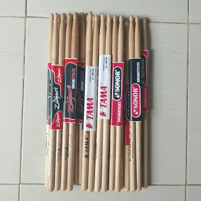 Stik drum bahan kayu duku atau picitan 1 pasang
