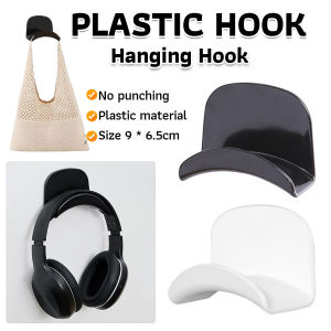 HB Headphone Stand Desktop Headset Holder Wall Mount Under Desk Hanger Hook