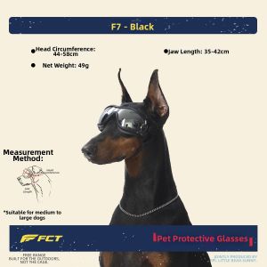 FCT | Windproof Anti-glare UV Protection Pet Glasses for Small Medium and Large Dogs
