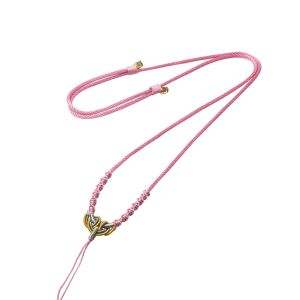 Handcrafted Necklace Pendant Hemp Rope for DIY Fashion Jewelry Making Emerald and Jade Pendants with Gold-tone Buddha Design