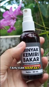 Promo Paket 3 Botol Minyak Kemiri Bakar Asli - Penumbuh dan Penebal Rambut