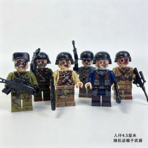 Special Forces Mutant Zombie Particle Blocks Villains Halloween Zombie Toys
