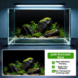 XIANXIANWUFANG | Fish Tank Background Board 5D Stereoscopic Decoration