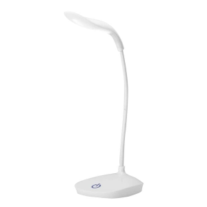 Table Lamp 3 Level Brightnes Touch Lamps Rechargeable Led Dimmable Bedside Portable White Light Reading Cordless Flexible Desk