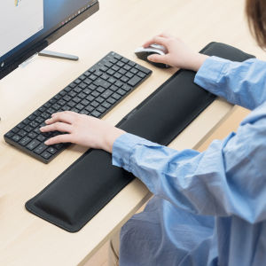 Sanwa Supply | Ergonomic Comfortable Wrist Rest for 108-Key Keyboard