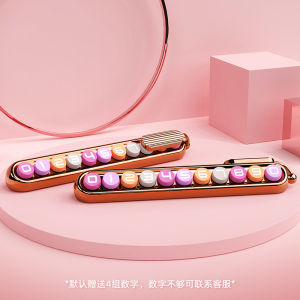 Qiaoshi Car Phone Plate 2024 Popular Moving Car Number Parking Sign Temporary Parking Number Plate Rotatable Glowing Hidden PVC