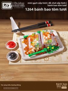 Loz | Bộ Xây Dựng Mô Hình Ăn Sáng Quảng Đông DIY
