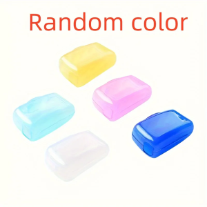 Portable travel toothbrush holder with toothbrush case - Creative toothbrush head protector - Toothbrush box for street vending