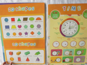 10/16pcs Chart For Kid Educational Set Wall Colors Numbers Alphabet Chart Educational Chart For Baby