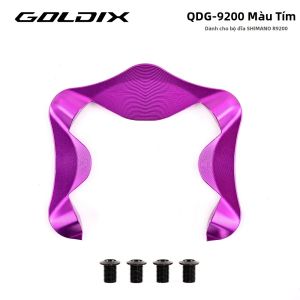 GOLDIX | Nắp Đậy Kín Bằng Khí Nén Bền Bỉ GOLDIX Dành Cho SHIMANO R9200/R8100/R7100/R7000 Đĩa Đơn Đĩa Xích Xe Đạp Bằng Hợp Kim Nhôm Xe Đạp Đường Trường