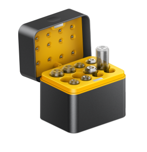 Bộ Sạc Pin Lithium AA/AAA Đa Chức Năng 1.5V Điện Áp Không Đổi Hộp Sạc Thông Minh 5/7 Cỡ Với Màn Hình Hiển Thị (không Bao Gồm Pin)