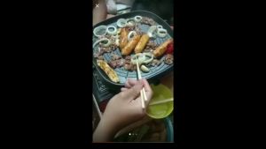 BULGOGI PAN SEGI ALAT PANGGANG BAKAR KOREAN BBQ GRILL PAN 32 CM