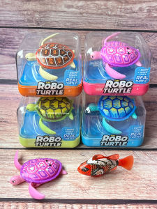 ZURU Electric Swimming Turtle Fish Bath Toy Realistic Male Female Childrens Model Toy Dolls Aquatic Animals Educational Toys