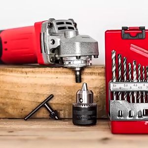 10mm Angle Grinder Electric Drill Conversion Collets Head Chuck Holder Power Precise Keyless Adapter Convert Thread M10 for Woodworking Tool Accessories