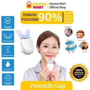 Alat Pemutih Gigi Permanen Beaudelab Memutihkan Gigi Super Cepat - Alat Pembersih Gigi Sikat Gigi Elektrik 360