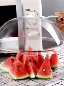 Microwave Heating Lid Upgraded Drainage Oil Splashing Proof High Temperature Resistant Plastic Sealed Lid ness Preservation