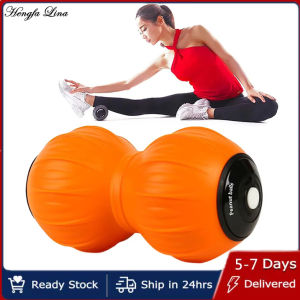 Hengfa Lina Máy mát-xa điện bóng cơ bắp sâu chăm sóc sức khỏe thư giãn fascia đau Relief Con lăn mát xa chân tập yoga cơ thể massaje