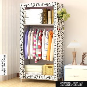 Compact Foldable Cloth Wardrobe Small