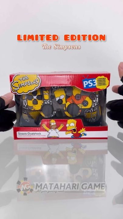 LIMITED EDITION - Stick Stik PS3 The Simpsons New Pack Edition Support To PS3,PC,HP