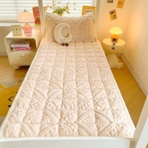 Kiss Dear | Thick Flannel Padded Mattress Pad Single Size