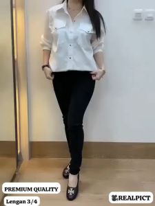 JESS Atasan Kemeja Casual - Kemaja Formal - Kemeja Korea
