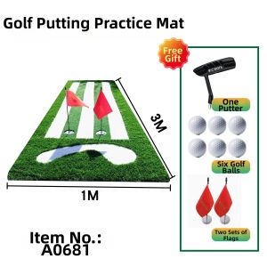 B·C·GOLF | Indoor Putting Trainer Dual Tracks and Cups