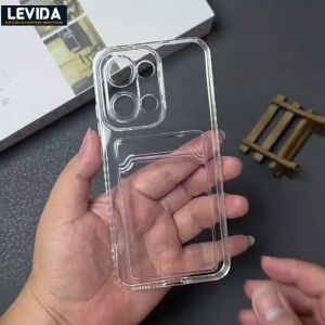Oppo Reno 13 Oppo Reno 13 Pro Oppo Reno 13F Case Slot Kartu / Card Case Bening Oppo Reno 13 Oppo Reno 13 Pro Oppo Reno 13F