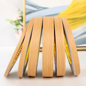 Waterproof Wood Grain Self Adhesive Floor Beauty Sealing Tape Window Frame Door Frame Sticker PVC Material Korean Style