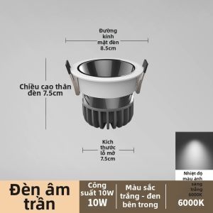 BADU | Đèn LED Âm Trần Chống Loá