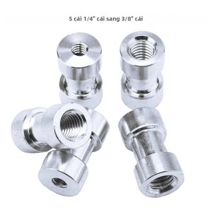 Máy Ảnh DSLR Camera Hành Động Vít Adapter Nam Nữ 1/4 "3/8" Convertor Cho Chân Máy Monopod Đèn Flash Photo Studio Kit Phụ Kiện