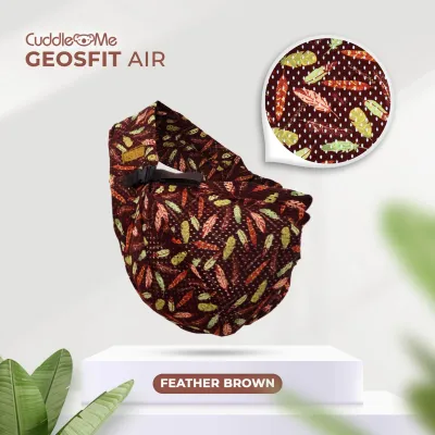 Baby Sling Adjustable CUDDLEME Geos Fit Air & Sporty Ergronomic Newborn & Toddler